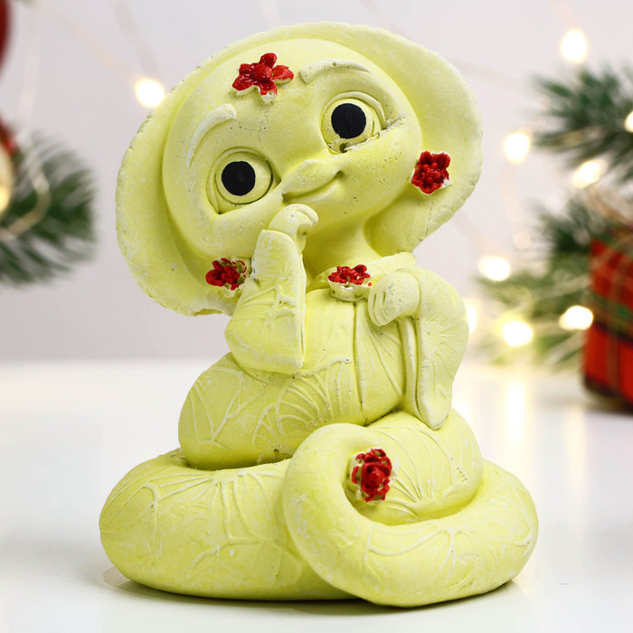 Фигурка сувенирная «Змея в панаме»