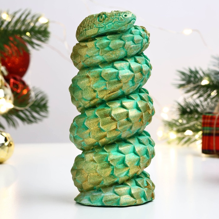 Фигурка сувенирная «Змея витая»