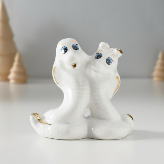 Фигурка сувенирная «Парочка кобр — любовь»