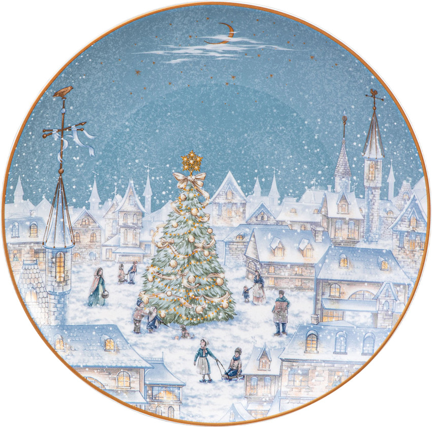 Тарелка закусочная «Снежная королева» | Снежная королева | Lefard