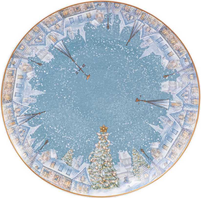 Тарелка обеденная «Снежная королева» | Снежная королева | Lefard