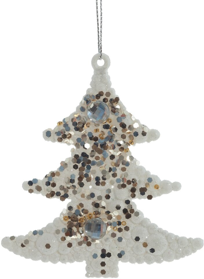 Украшение новогоднее «Елка» | Новогоднее золото | Remeco club