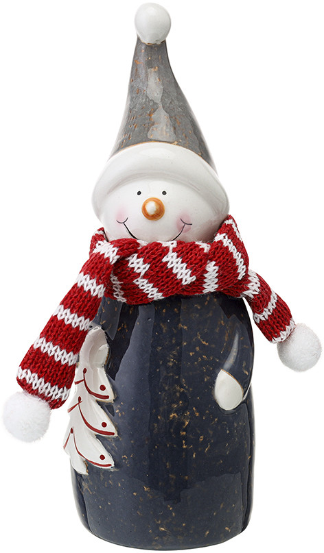 Фигурка декоративная «Happy Snowman» | New Year Essential | Tkano