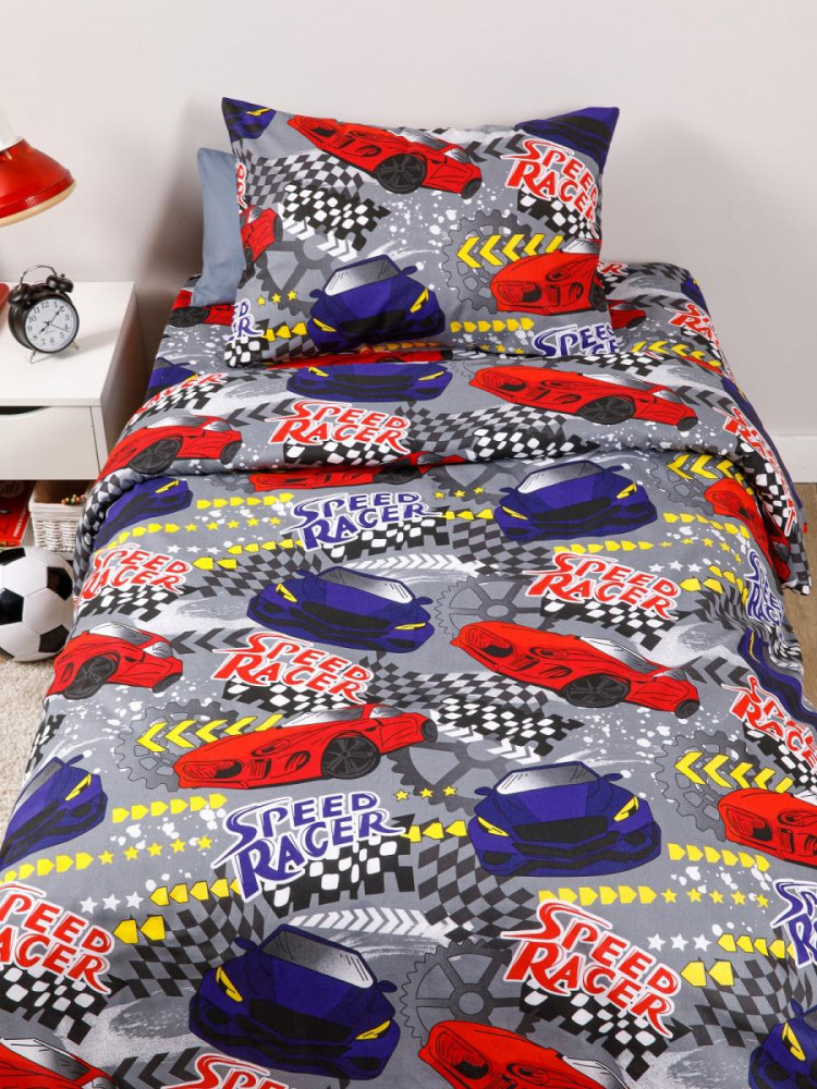 Комплект постельного белья «Машинки» | Ночь нежна