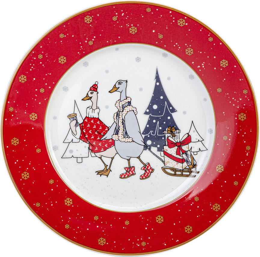 Тарелка закусочная «Family Christmas» | Family Christmas | Lefard