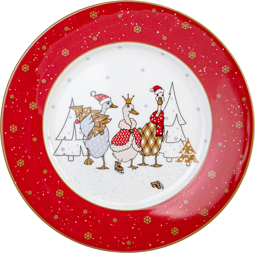 Тарелка закусочная «Family Christmas» | Family Christmas | Lefard