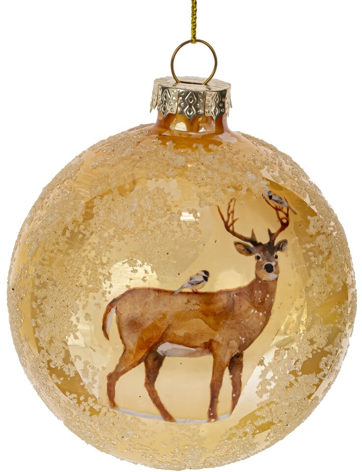 Украшение ёлочное «Шар» | Новогоднее золото | Remeco club