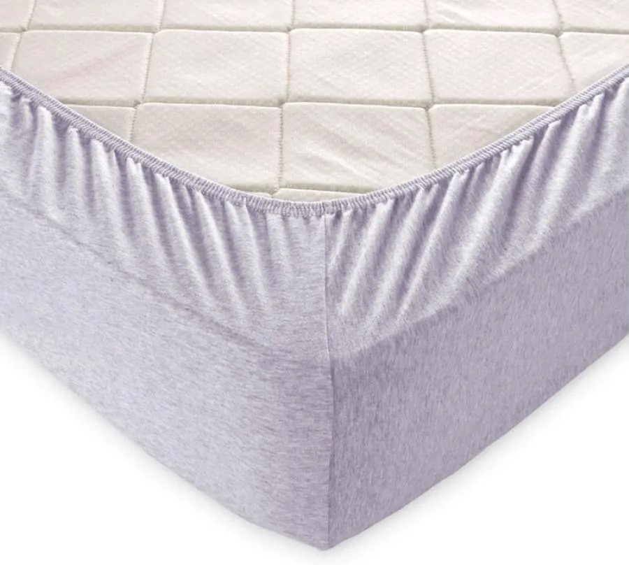 Простыня на резинке «Чабрец» | Меланж | Comfort Life