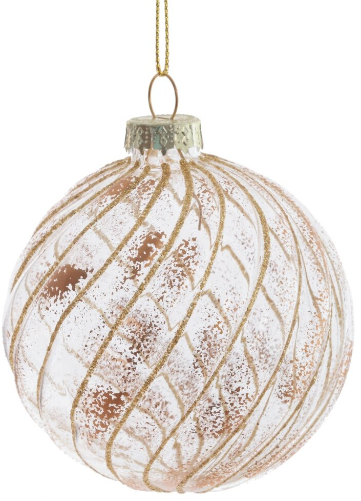 Украшение ёлочное «Шар» | Новогоднее золото | Remeco club