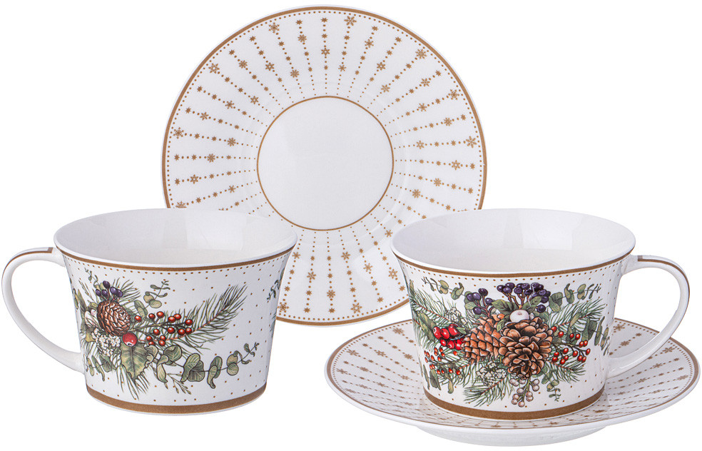 Набор чайных пар «Celebration» | Celebration | Lefard