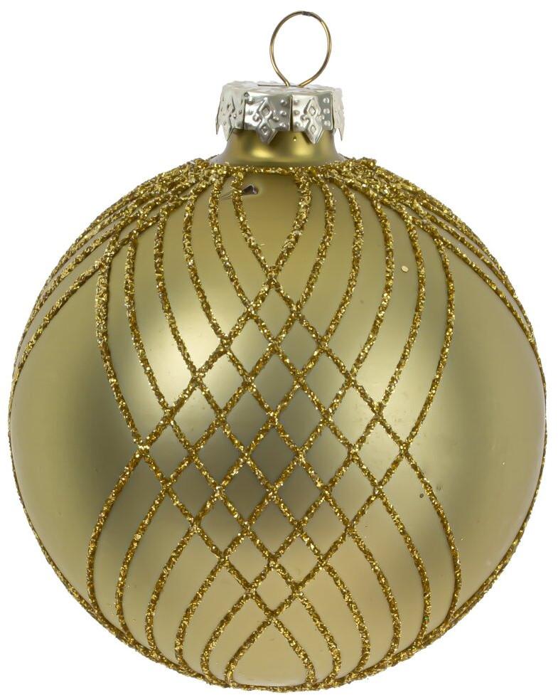 Украшение ёлочное «Шар» | Новогоднее золото | Remeco club