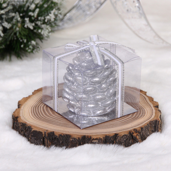 Свеча новогодняя «Лесная шишка»