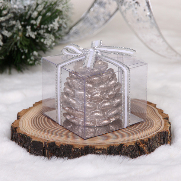 Свеча новогодняя «Лесная шишка»