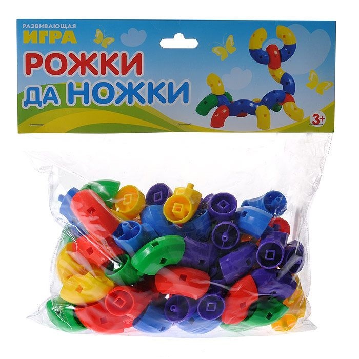 Развивающая игра "Рожки да ножки" | Развивающая игра