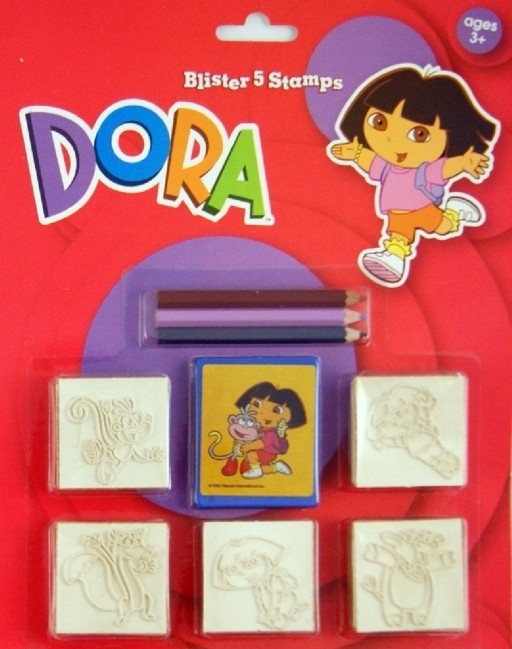 Набор штампов "Даша-следопыт" | Набор штампов