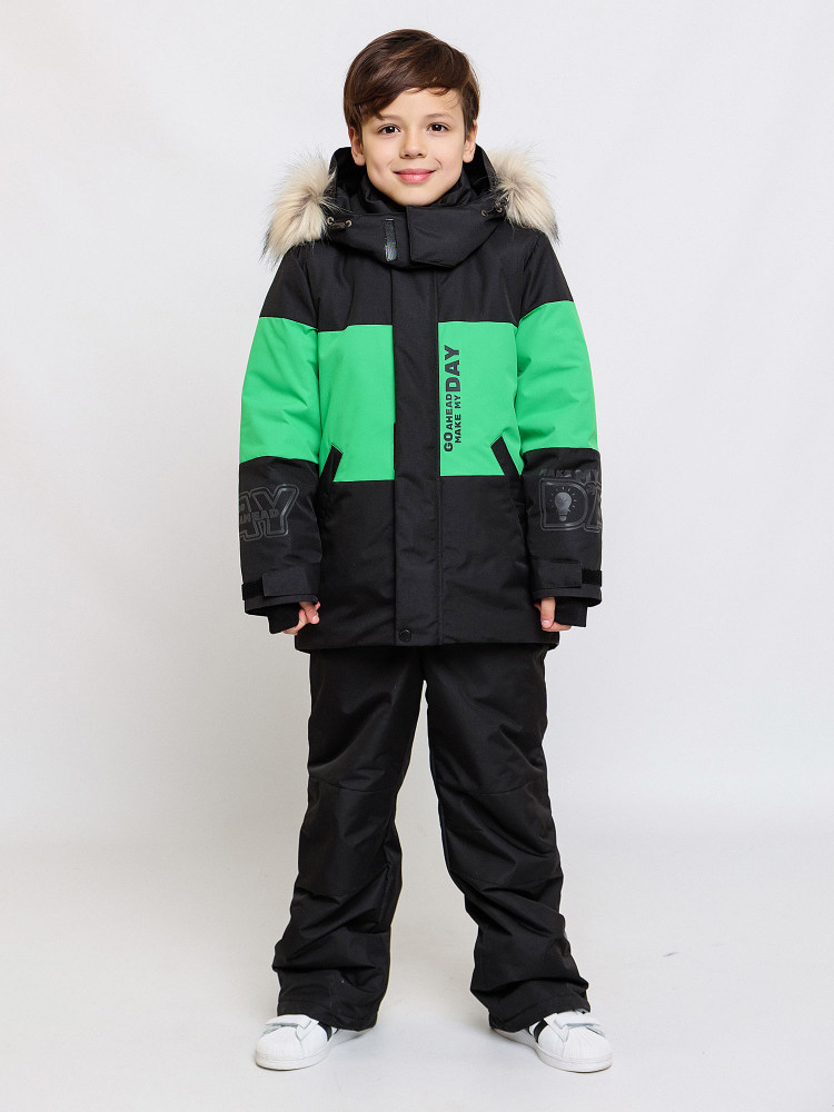 Зимний комплект из куртки и полукомбинезона для мальчиков «ДжоНатан» | Batik
