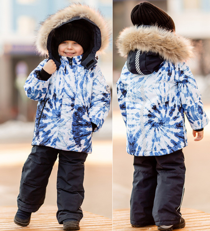 Зимний комплект из куртки и полукомбинезона для мальчиков «Невил» | Batik