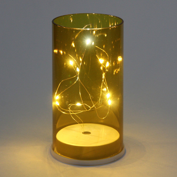 Сувенир свеча с подсветкой «Хрусталь»