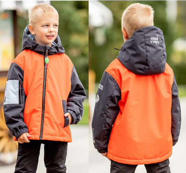 Куртка-бомбер для мальчиков Вайбс | Batik