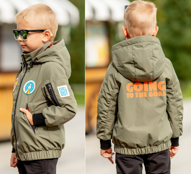 Куртка-бомбер для мальчиков Нил | Batik