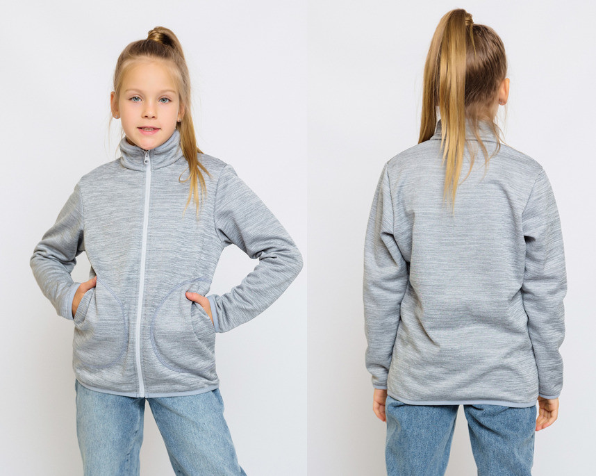 Толстовка флисовая для девочек СУАД | Batik