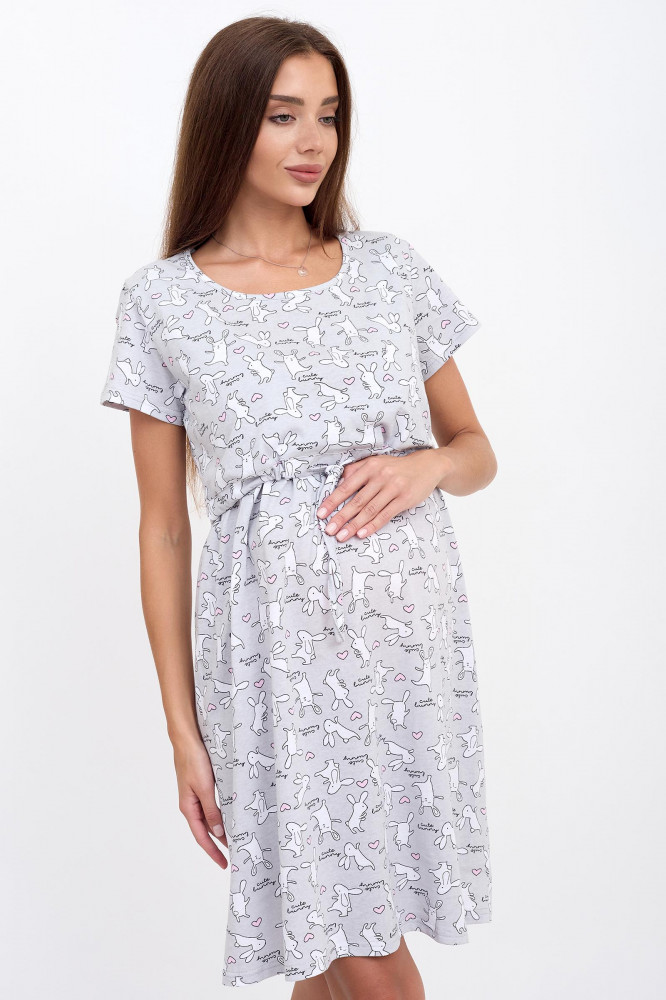 Платье женское домашнее Зайчата | Lika Dress