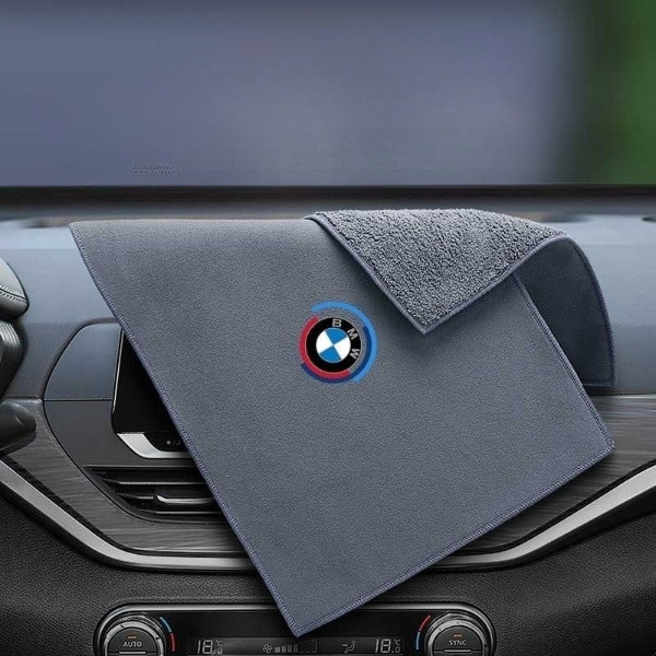 Автосалфетка из микрофибры с логотипом BMW | BMW