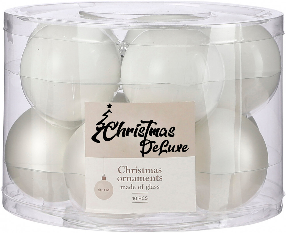 Набор шаров ёлочных | Christmas DeLuxe
