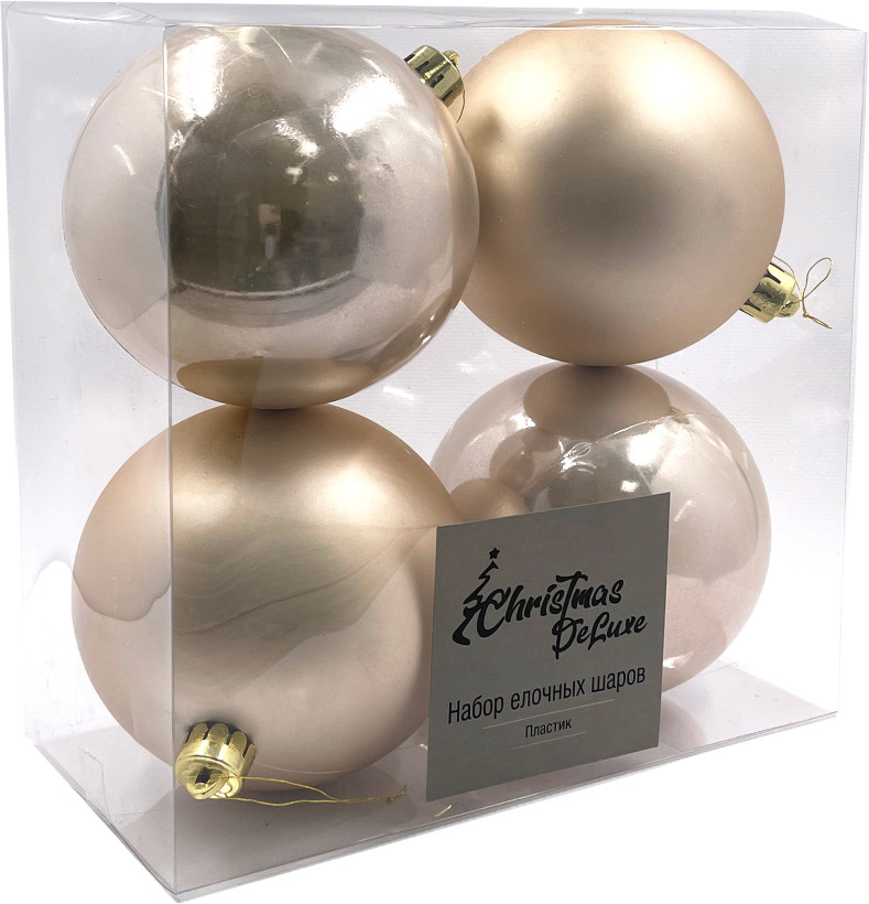 Набор шаров ёлочных | Christmas DeLuxe