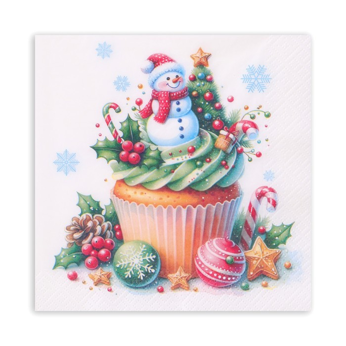 Набор салфеток бумажных «Кексик» | Pero