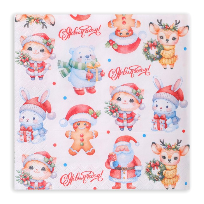 Набор салфеток бумажных «Сказочные помощники» | Pero