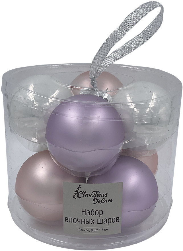 Набор шаров ёлочных | Christmas DeLuxe