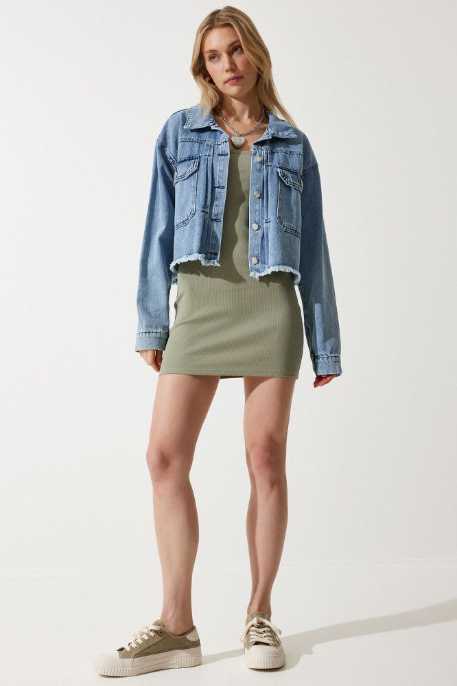 Куртка джинсовая женская | Happiness İstanbul