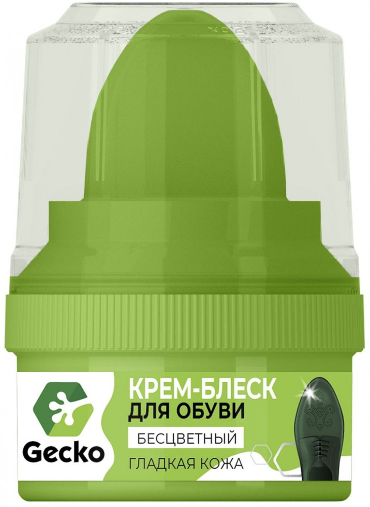 Крем-блеск для обуви | Gecko