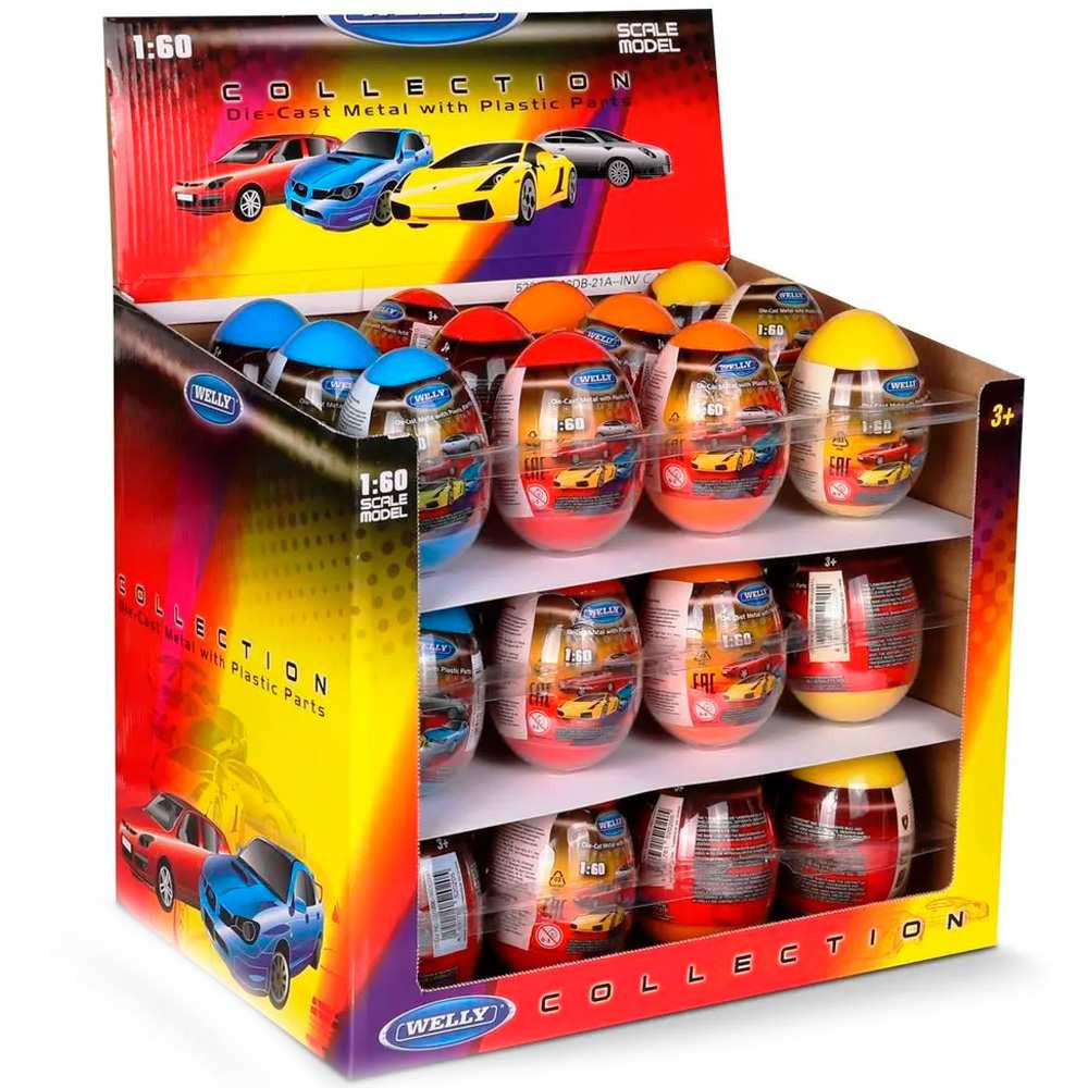 Игрушка-сюрприз «Машинка» | Welly