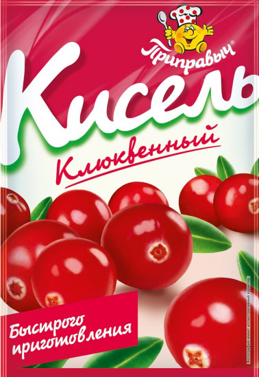 Кисель быстрого приготовления «Клюквенный»