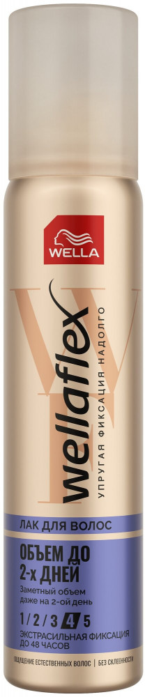 Лак для волос экстрасильной фиксации «2 day volume» | WellaFlex | Wella Professionals