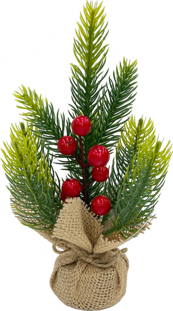 Ёлочка с красными ягодами | Christmas DeLuxe
