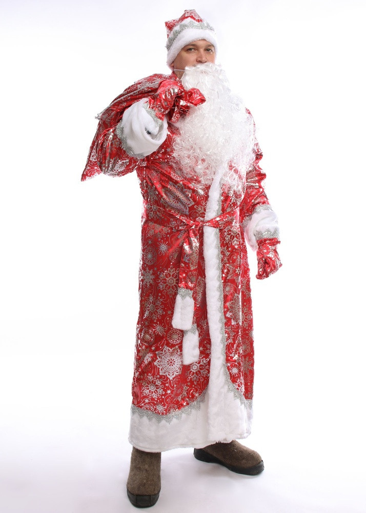 Костюм карнавальный взрослый «Дед Мороз» | Batik