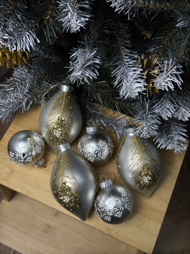 Набор елочных игрушек «Жар птица»