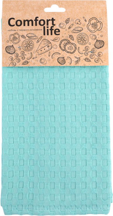 Набор вафельных полотенец «Ментол» | Comfort Life