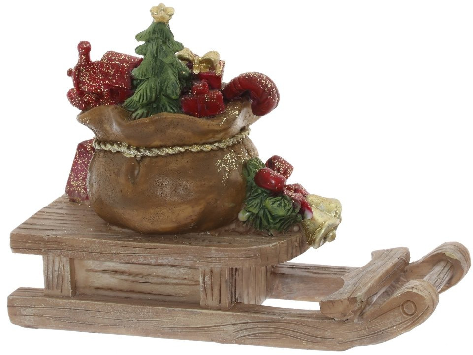 Фигурка декоративная «Мешок с подарками» | Новогодний декор «Сказочная пора» | Remeco club