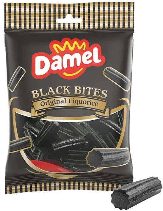 Мармелад жевательный с лакрицей «Мини палочки. Black Bites» | Damel