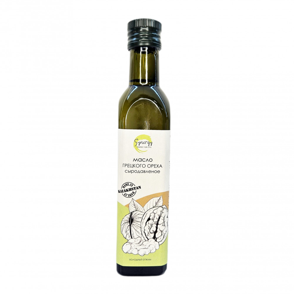 Масло грецкого ореха сыродавленное холодного отжима | Synergy