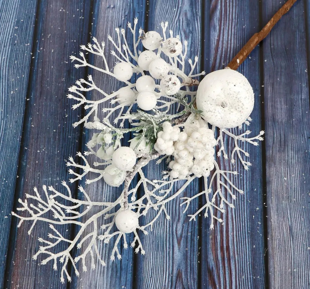 Новогодняя веточка «Зимнее очарование» | ИнтерPresent