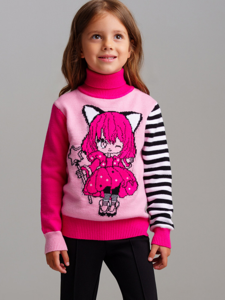 Свитер для девочки | Cats dream | PlayToday