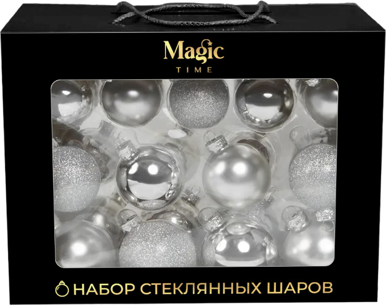 Набор шаров ёлочных | Magic Time