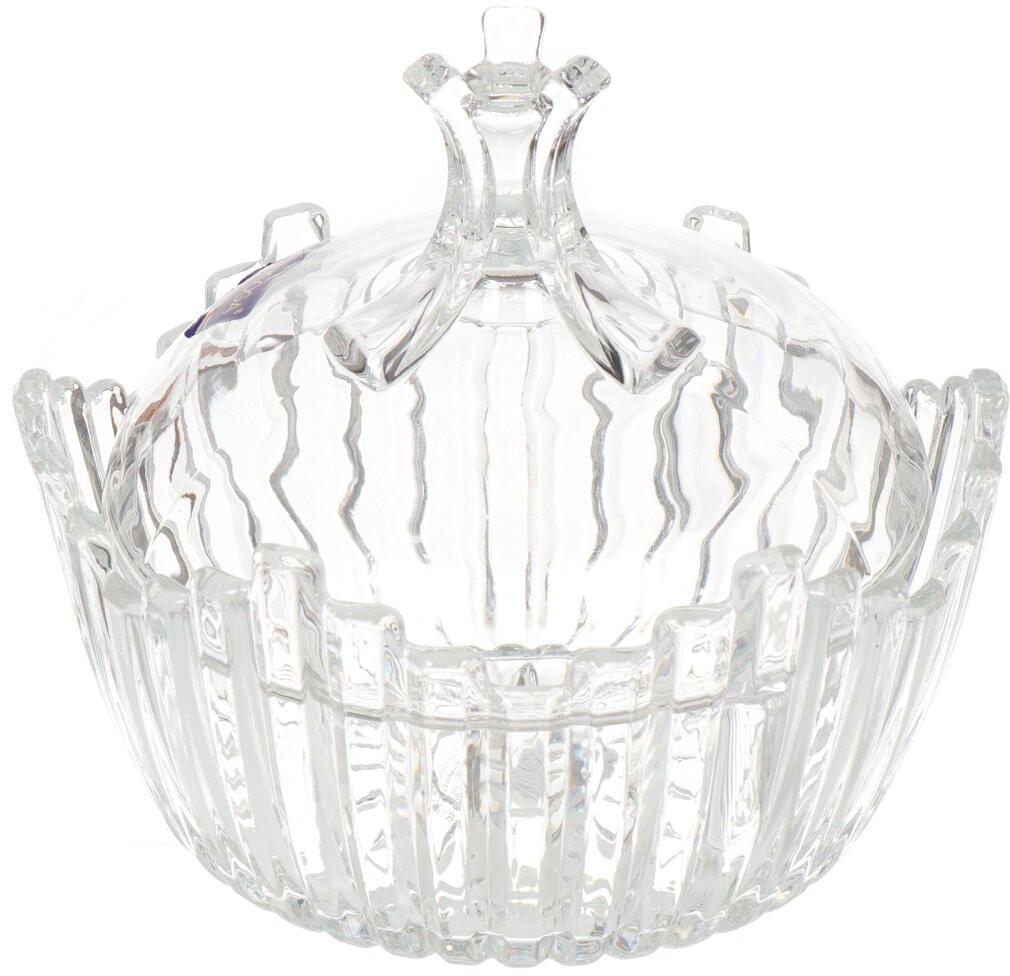 Сахарница-конфетница с крышкой «Горный хрусталь» | Delisoga