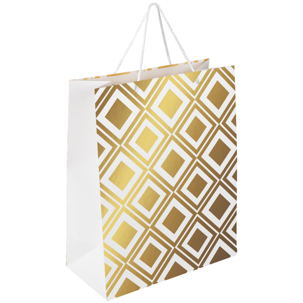 Пакет подарочный «Gold Luxury» | Золотая сказка