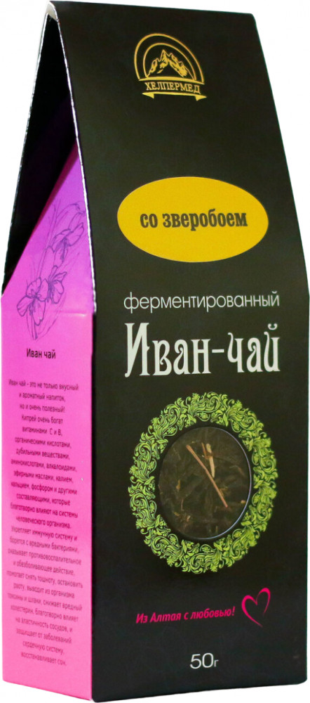 Иван-чай ферментированный со зверобоем | Хелпер Мед